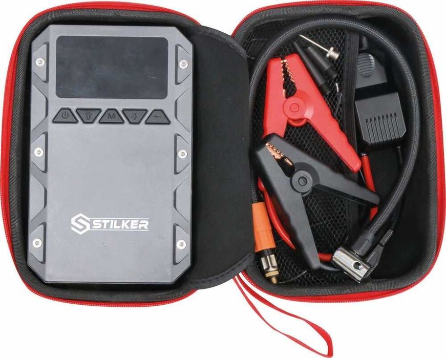 3 EM 1! BOOSTER + COMPRESSOR + POWERBANK STILKER