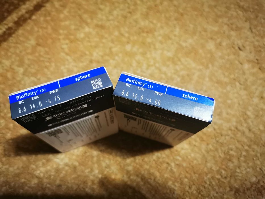 Biofinity CooperVision -4.00 -4.75