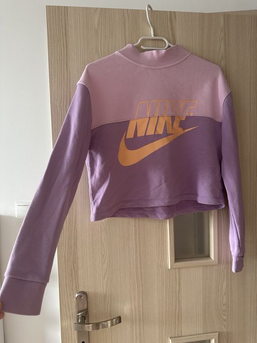 Bluza Nike damska różowo-fioletowa