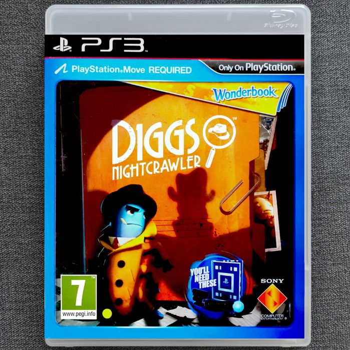 Detektyw Diggs PL Ps3 MOVE Nightcrawler Polski Dubbing Nightcrawler