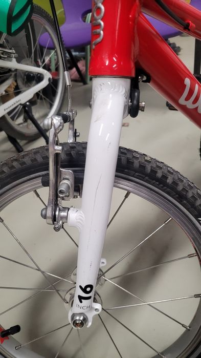 Rower Woom 3 16" czerwony