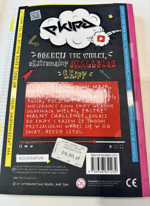 Ekipa ogarnij ten wielki ekstremalny challenge ekipy. Nowa.