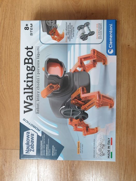 Klocki konstrukcyjne robot walking bot do złożenia Chodzący Clemontin ...