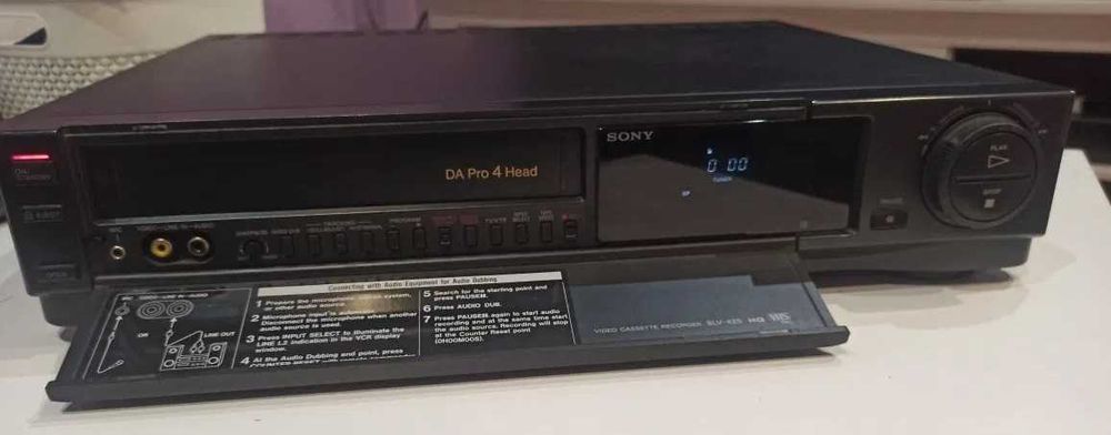Видеомагнитофон Sony SLV 425 VP 4 head (Изумительная картинка и звук!)