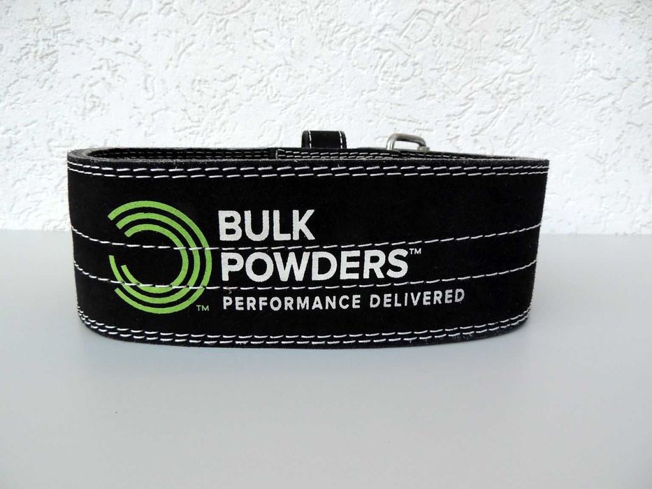 Pas skórzany kulturystyczny do podnoszenia ciężarów "BULK POWDERS"