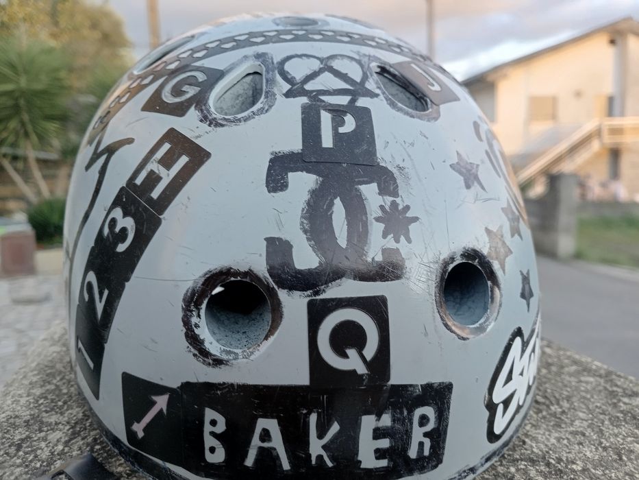 Capacete oxelo para patins skate trotinete ou bmx