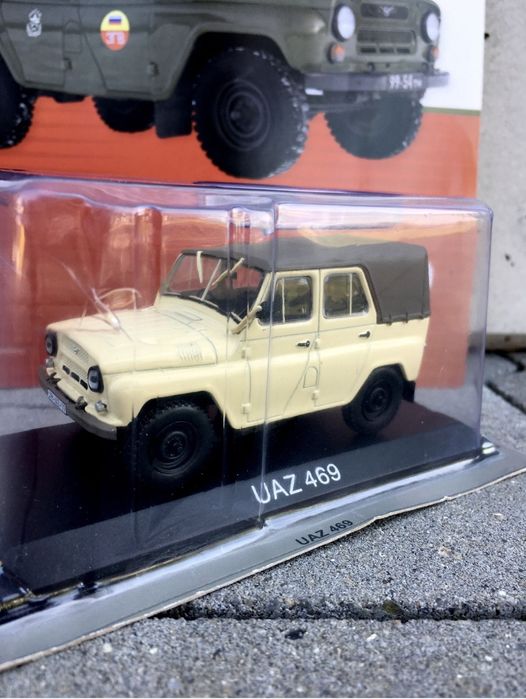 UAZ 469 #92-auta PRL,model,autka,kolekcja,deagostini