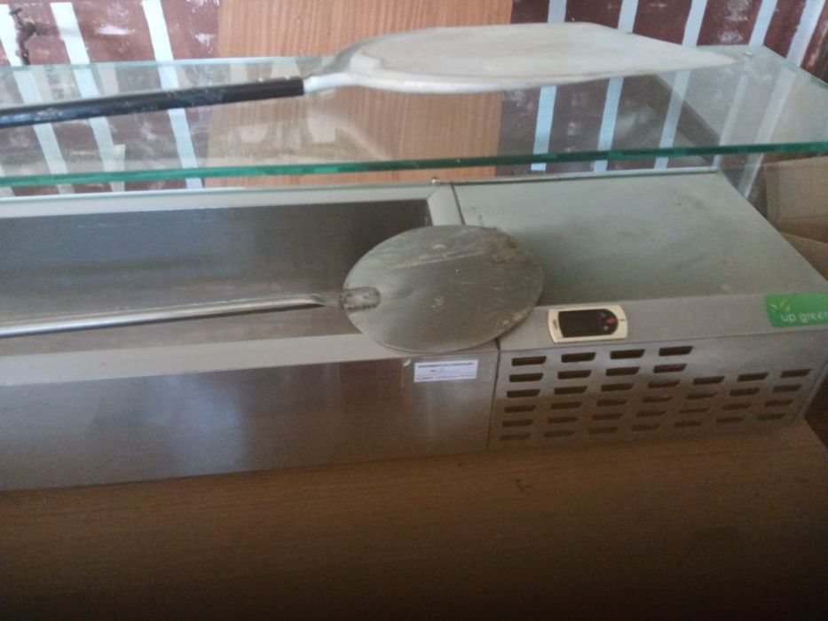 Material proveniente de um restaurante que encerrou recentemente