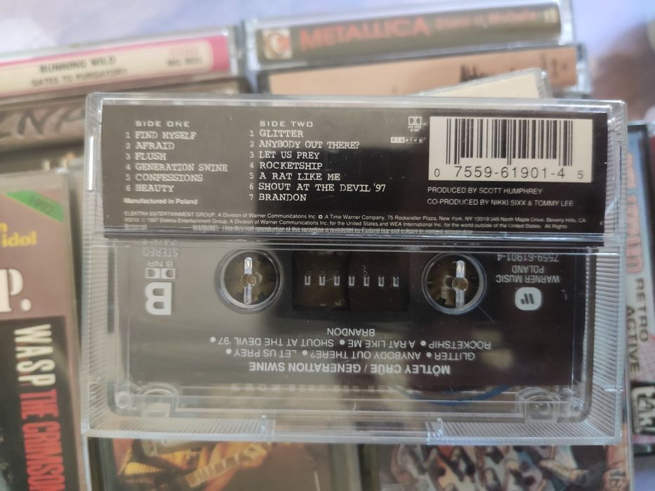 Kaseta Motley Crue generation swine