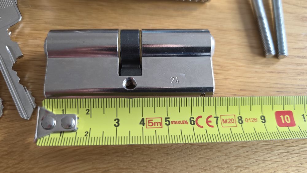 Zestaw wkładek WILKA 35/35 i 35/35g klasa B system jednego klucza