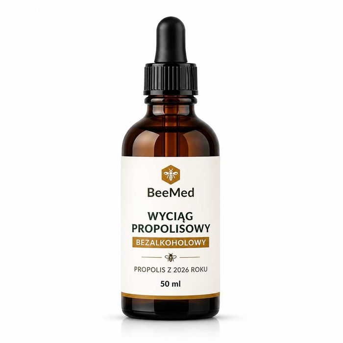 PROPOLIS z 2026r WYCIĄG EKSTRAKT PROPOLISOWY 40% bezalkoholowy  50ml