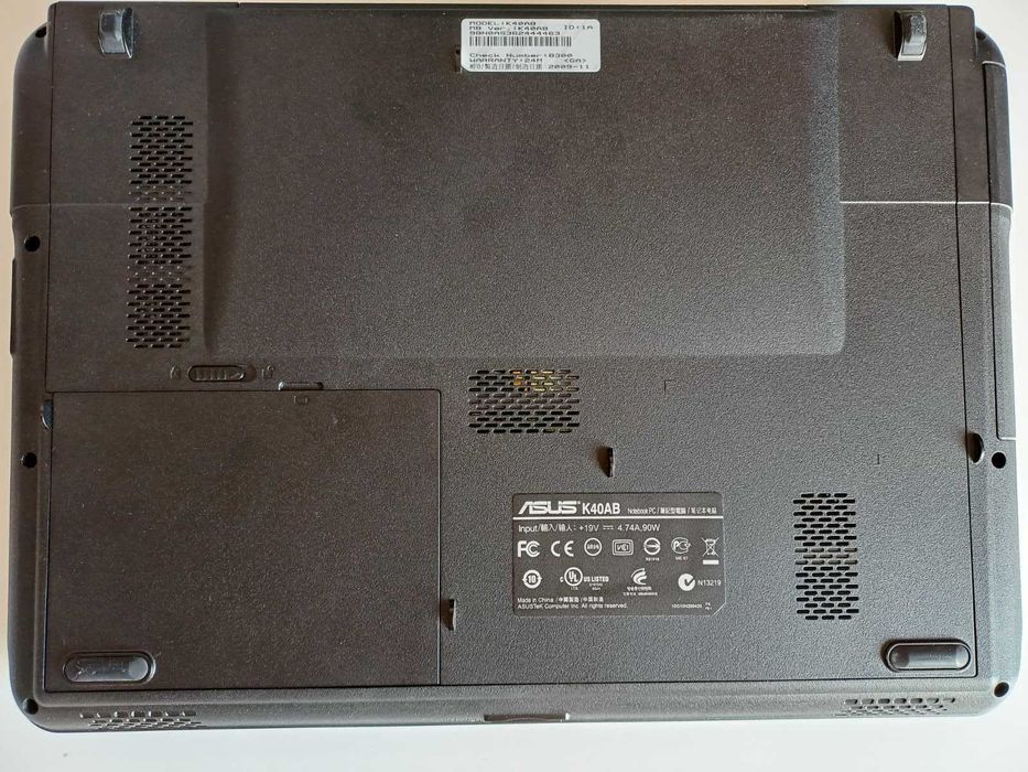 Ноутбук ASUS K40AB
