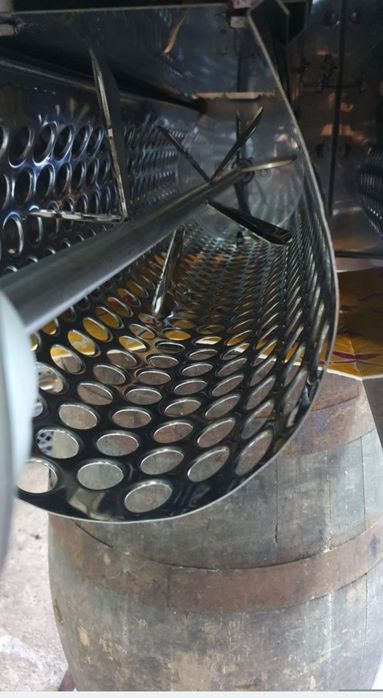 Esmagador Desengaçador uvas para vinho com motor