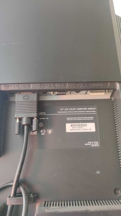 Monitor Sony TFT LCD64551001222018123