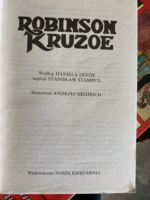 Daniel Defoe. Robinson Kruzoe, Przypadki Robinsona Cruzoe