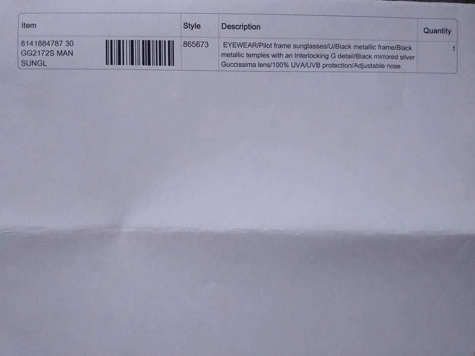 Okulary przeciwsłoneczne Gucci Pilot