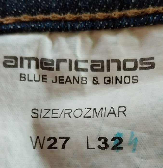 Dżinsy damskie Americanos W27, L32