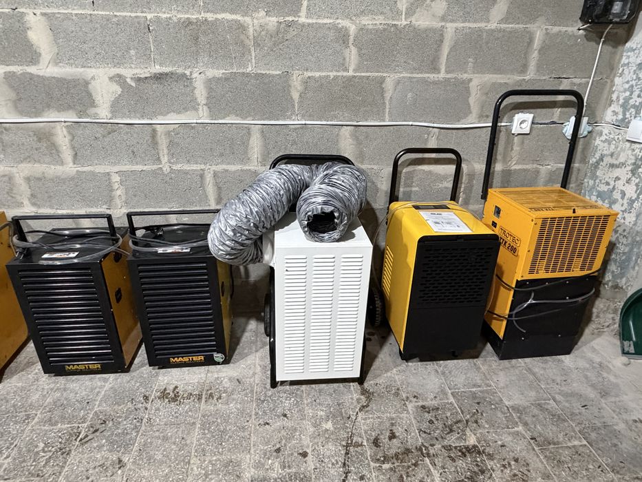 Оренда вологоосушувачів та електричних тепловентиляторів(дуйок)