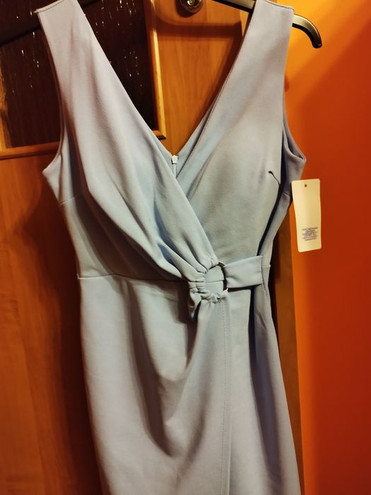 Sukienka elegancka kopertowa 36/38/40