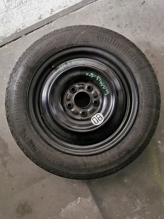 Nissan Renault koło zapasowe dojazdowe dojazdówka 16" 5x114, 3
