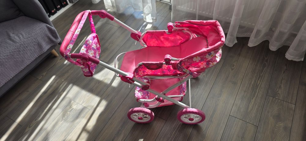 Wózek zabawkowy spacerowy baby mix