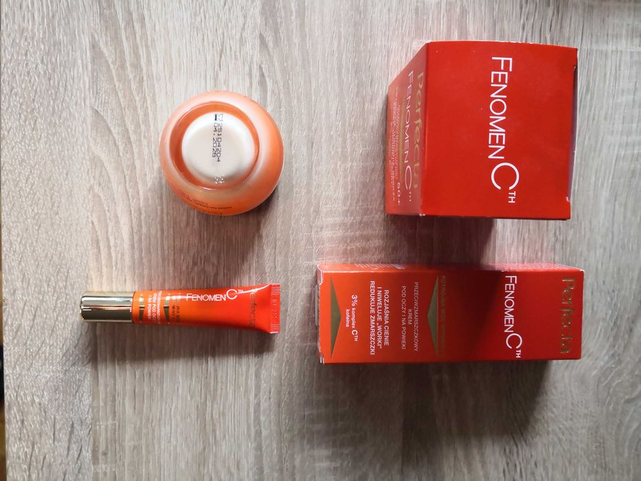 Perfecta Fenomen C 50+ krem na dzień i na noc + krem pod oczy 50+