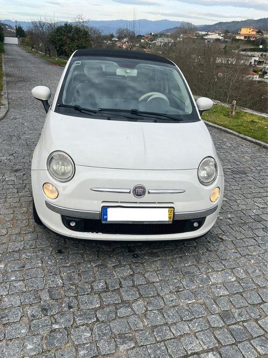 Fiat 500C Cabrio 1.2 Lounge – 2012 – 115.000 km