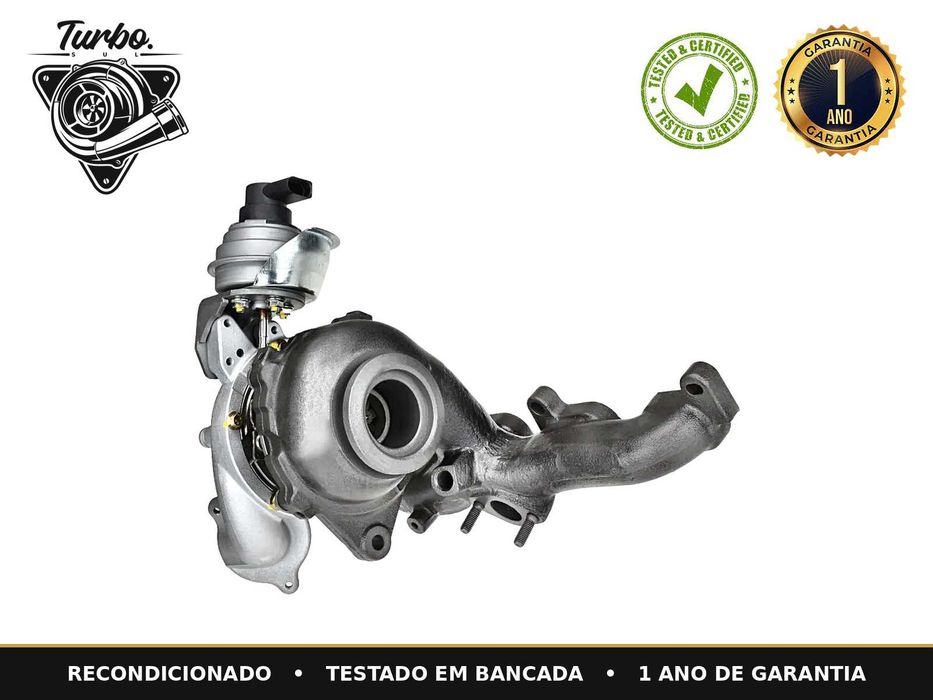Turbo Reconstruído Garrett 775517 VW / Audi / Seat / Skoda 1.6 TDI 105cv