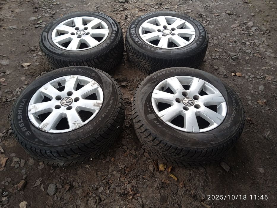 Колеса зимові на титанах R15