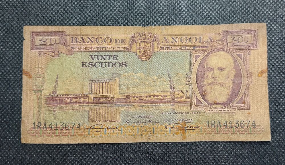 Nota de 20 escudos 1956