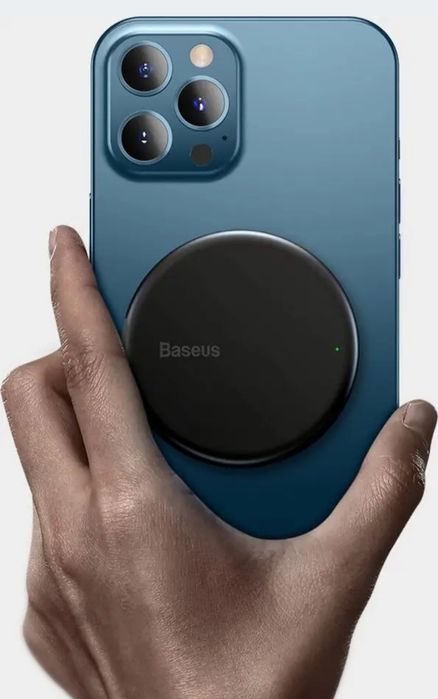 Baseus mini ładowarka indukcyjna Magsafe do IPhone 15W.Nowa.Polecam.