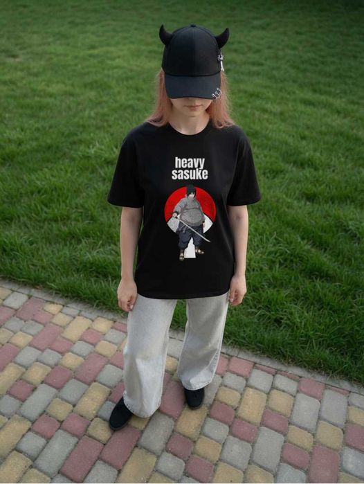 Футболка Саске мем