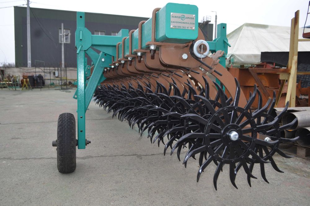 НОВА Борона ротаційна БР-6, мотика гідравлічна,  борона 6метрів