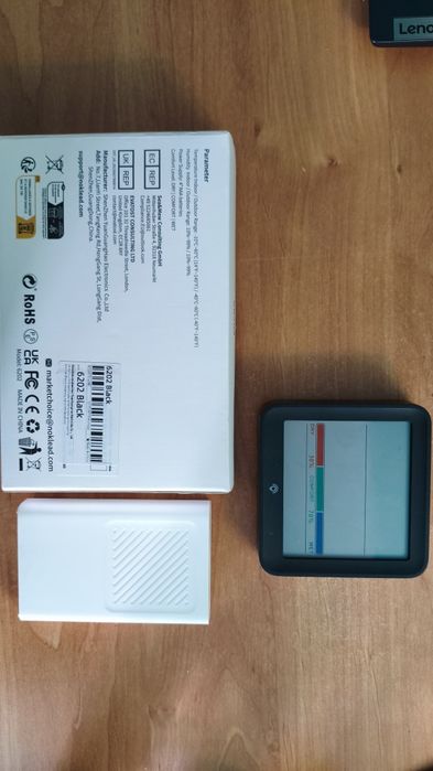 Estação meteorológica digital com sensor externo – Como nova!