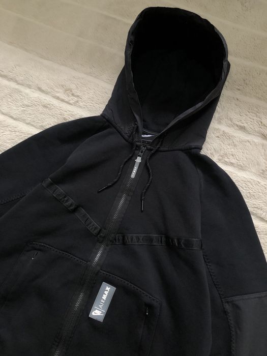 NIKE AIR MAX (M/L) Fleece Full-Zip Hoodie зип худи мужской флис теч ор