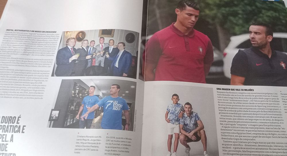 Cristiano Ronaldo 2018 negócios ilimitados