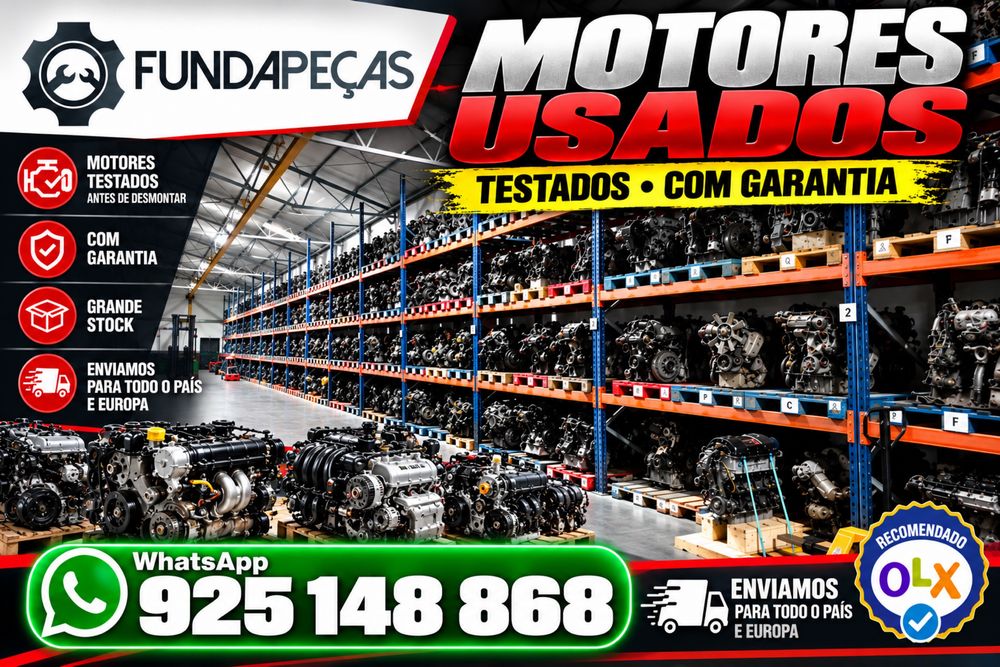 Motor usados testados c/garantia