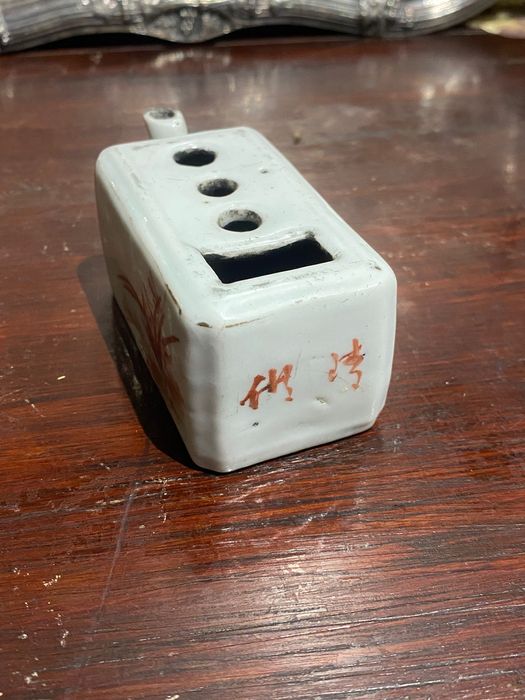 Lava pincéis Porcelana Chinesa Séc XVIII 8,5 cm Companhia das índias