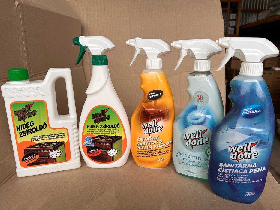 Well Done Zsiroldo 650мл, вел дан, жирольдо, вел дон жир антижир хімія