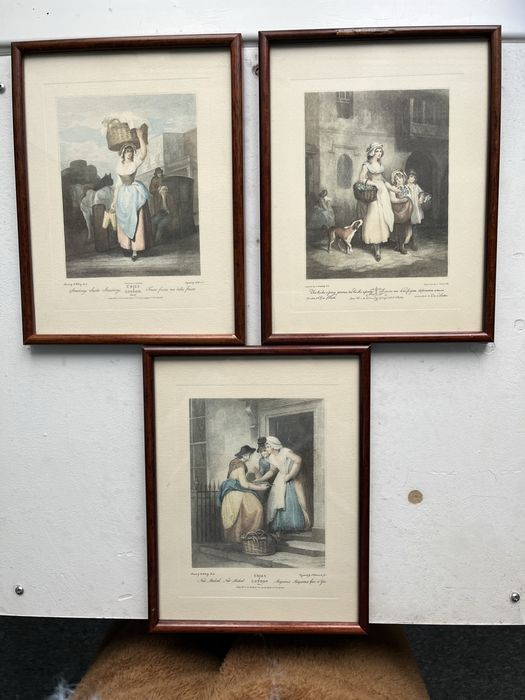 Гравюри вінтажні професіі