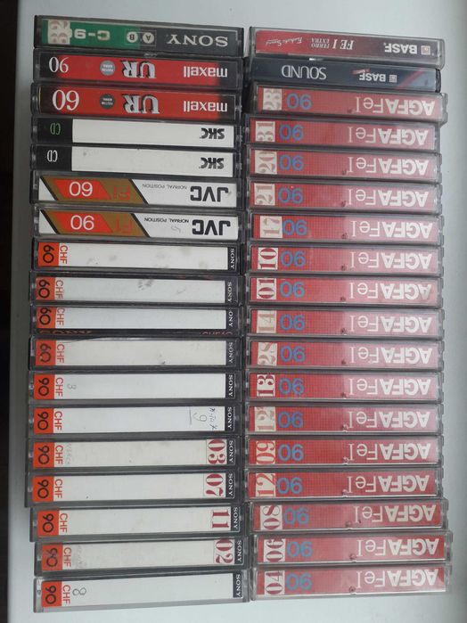 Аудио кассеты DENON LX90 JVC GI 90 HITACHI SKC LX: 130 грн. - CD