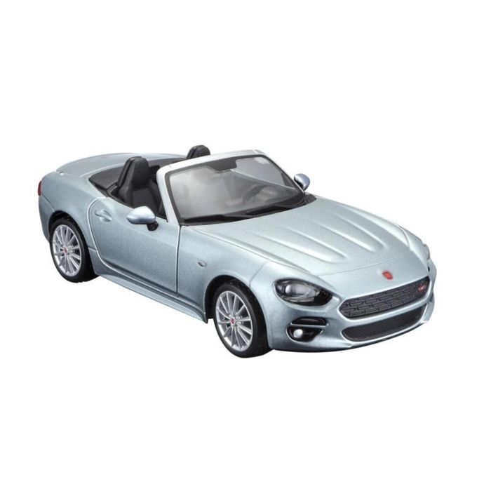 Fiat 124 Spider Red 1:24 BBURAGO pudełko,116x240 mm