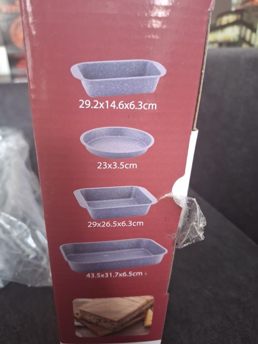 Zestaw blach do pieczenia Platinum