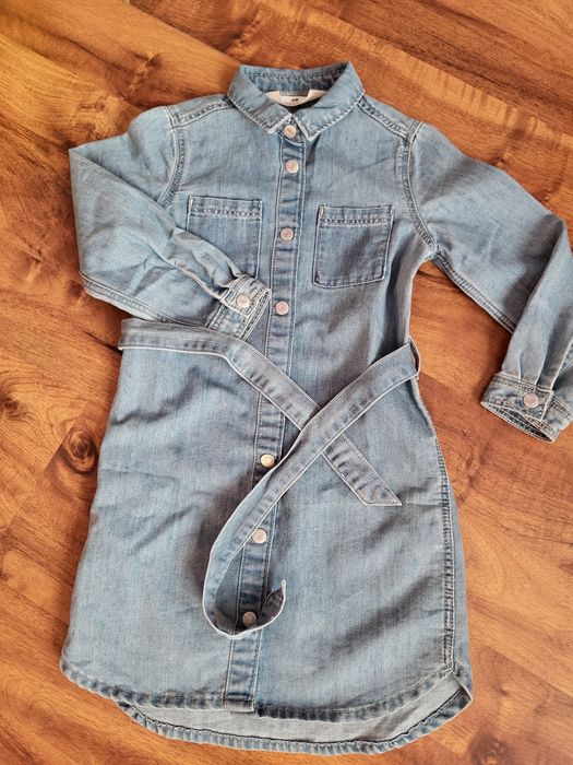 H&M  denim  jeansowa szmizjerka  j.nowa