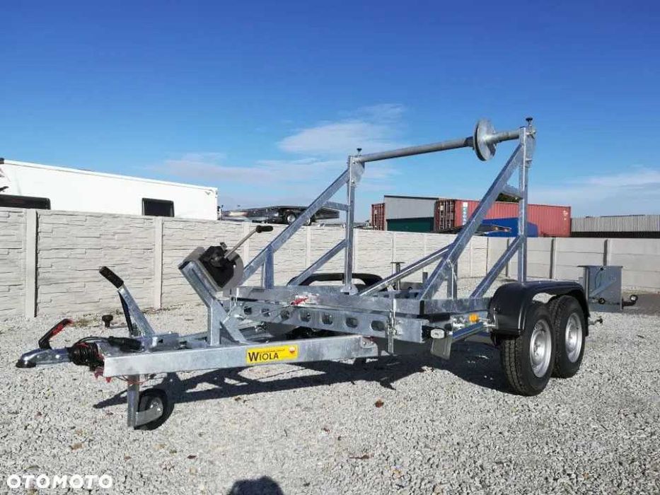 WYPOŻYCZALNIA wynajem wypożycz PRZYCZEPA przyczepka z plandeką towarow