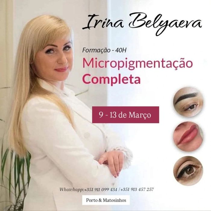 Formação Profissional - Micropigmentação 5 dias