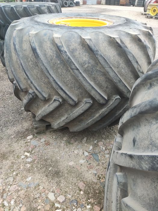 opony tył 66x43r25 z felgami przód 600x55 22,5 bez napraw