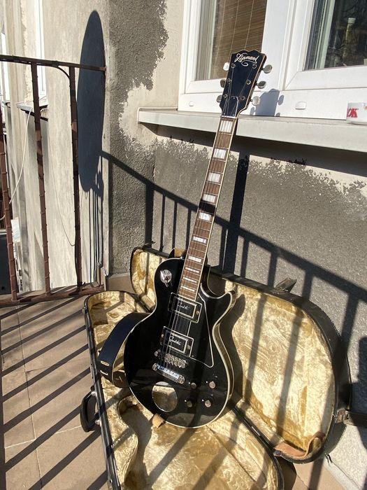 Jolana diamant les paul black beauty vintage hard case