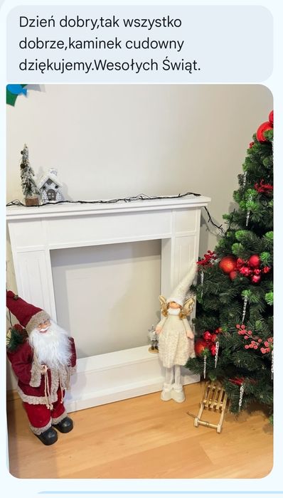 Nowa atrapa kominka, konsola, portal kominkowy