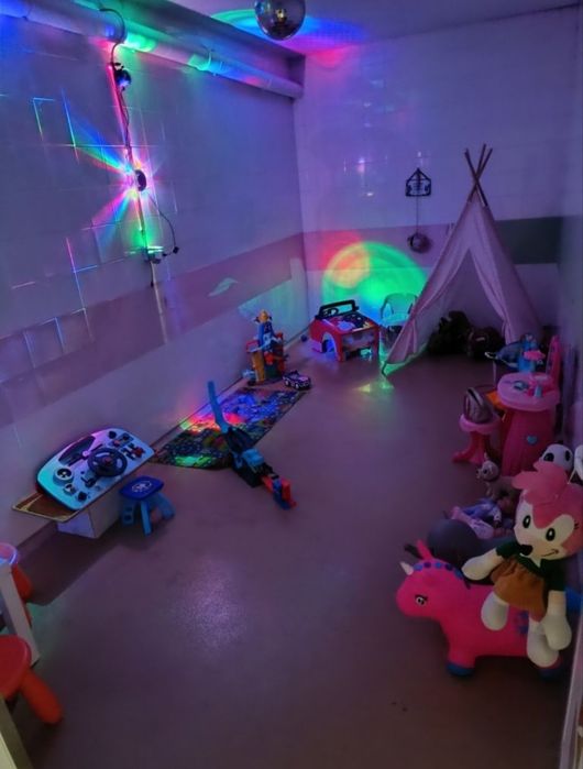 Espaço para festas/decoração